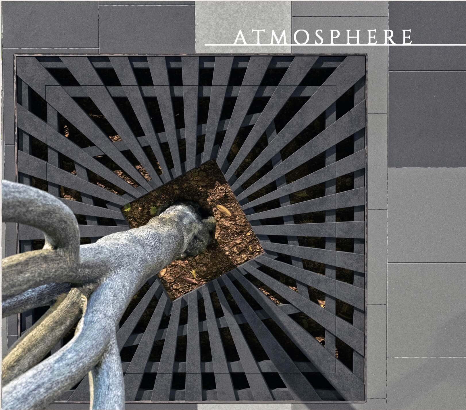 Приствольная решетка для дерева ZKING ATMOSPHERE 1.2х1.2м Черная в Улан-Удэ фото