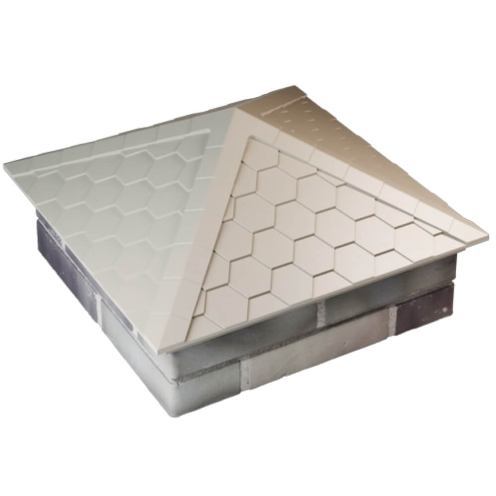 Колпак Zking Эверест Бежевый на столб 2х2 кирпича (535х535мм) Улан-Удэ фото