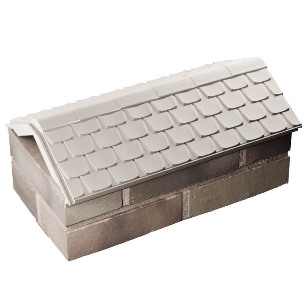 Парапет Zking Эльбрус Бежевый с посадкой на 1 кирпич (255мм) в Улан-Удэ фото