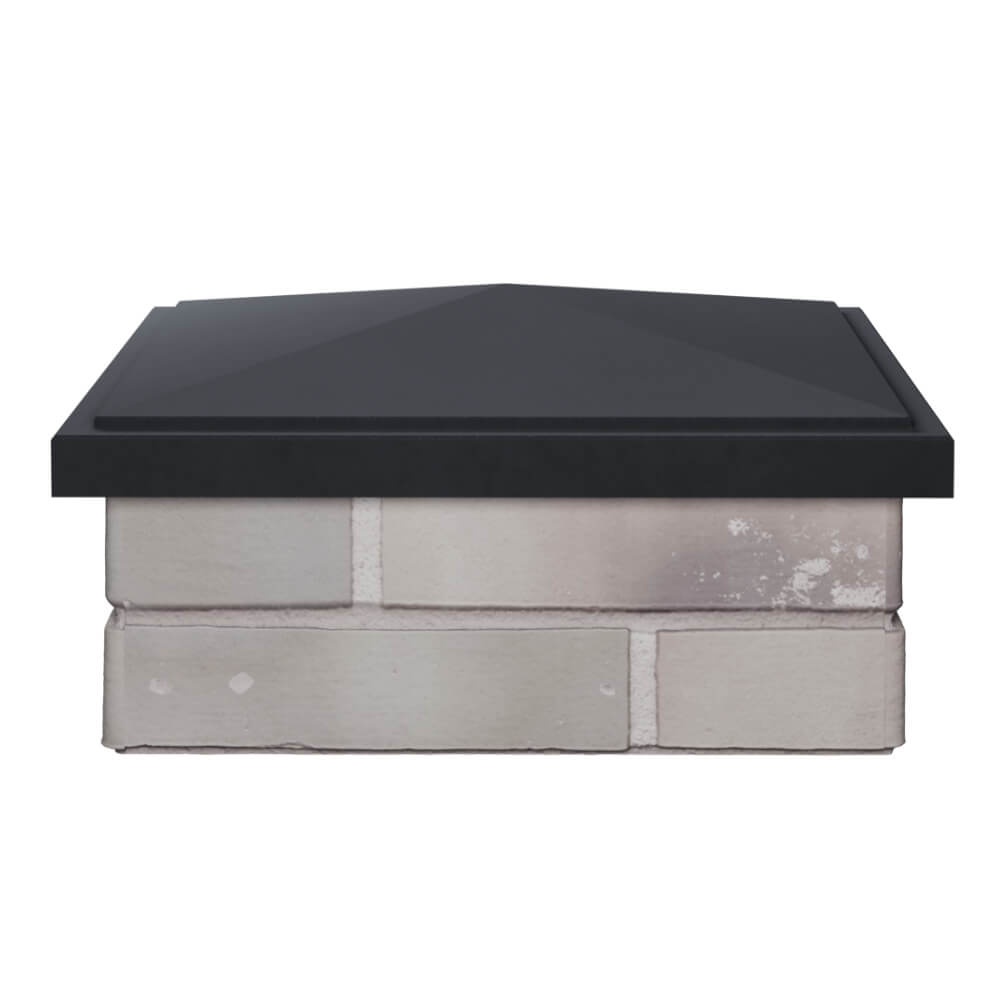 Колпак Zking БонаМоно Серый на столб 1.5х1.5 кирпича (385х385, 400х400мм) Улан-Удэ фото