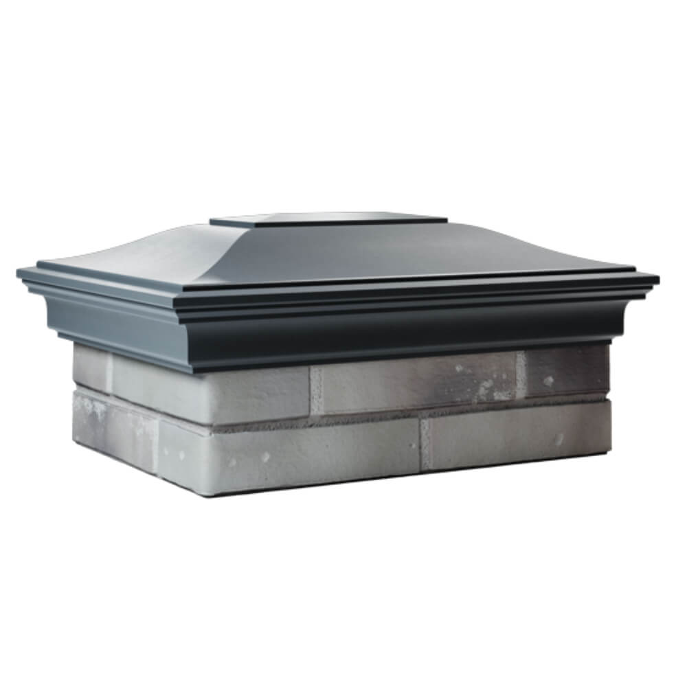 Колпак Zking Монблан Серый на столб 2х1.5 кирпича (515х385мм) в Улан-Удэ фото