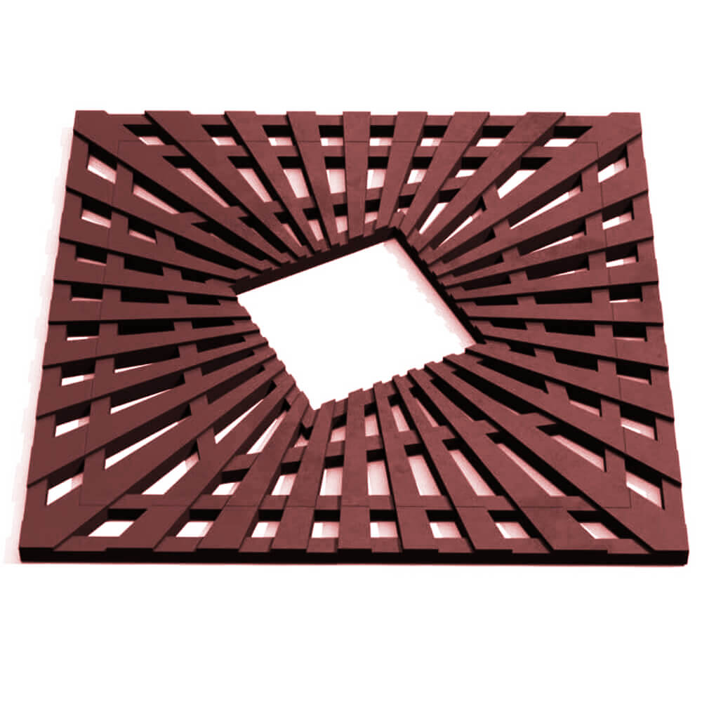 Приствольная решетка для дерева ZKING ATMOSPHERE 1.2х1.2м Коричневая Улан-Удэ фото