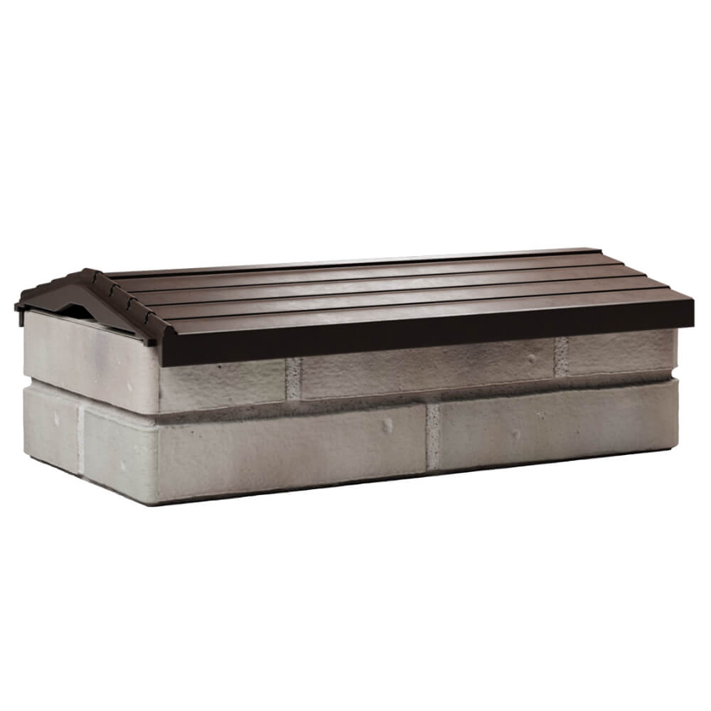 Парапет Zking Бона ХайТек Коричневый с посадкой на 1 кирпич (200/225/255мм) Улан-Удэ фото