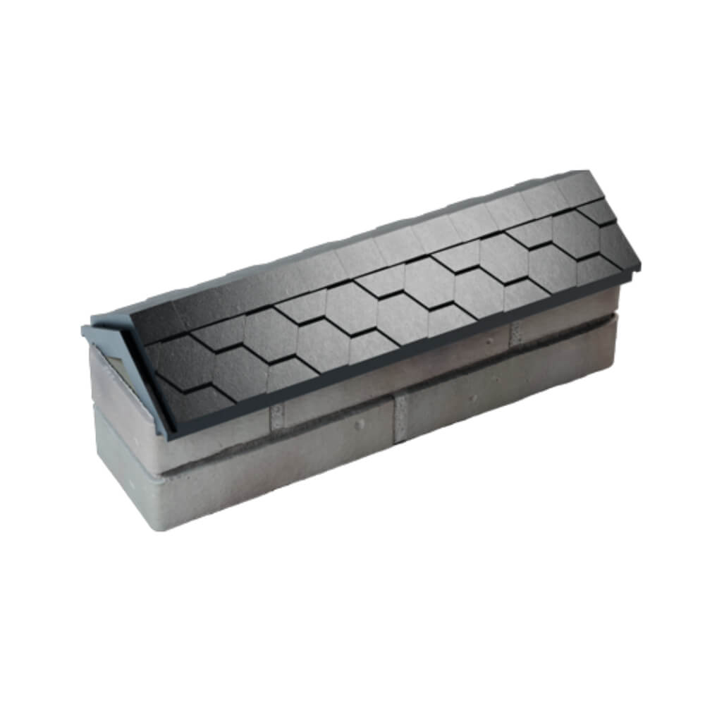 Парапет Zking Эверест Черный с посадкой на 0.5 кирпича (130мм) в Улан-Удэ фото