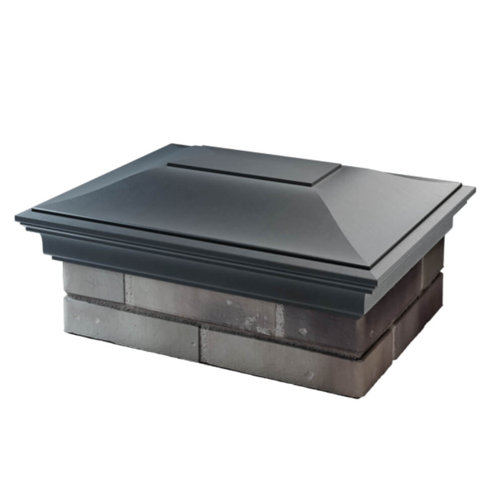 Колпак Zking Монблан Серый на столб 2х1.5 кирпича (515х385мм) в Улан-Удэ фото