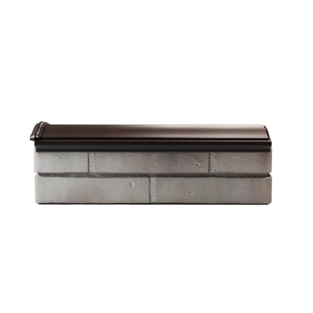 Парапет Zking Монблан Коричневый посадка на 0.5 кирпича (130мм) в Улан-Удэ фото