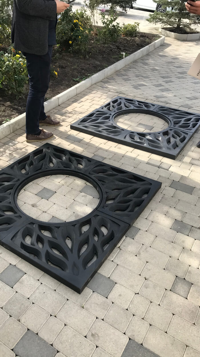 Приствольная решетка для дерева ZKING CRUST 1.2х1.2м Черная в Улан-Удэ фото