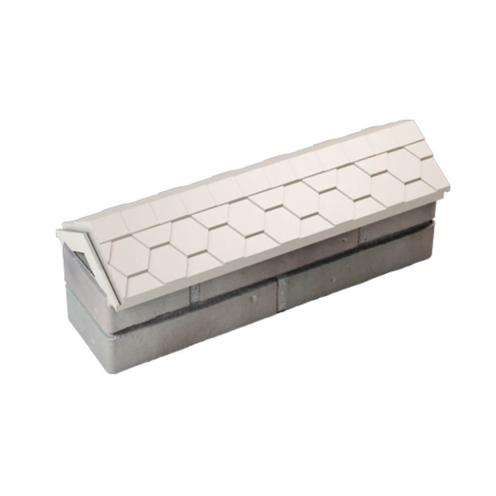 Парапет Zking Эверест Бежевый с посадкой на 0.5 кирпича (130мм) в Улан-Удэ фото