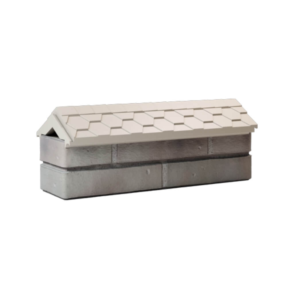 Парапет Zking Эверест Бежевый с посадкой на 0.5 кирпича (130мм) Улан-Удэ фото