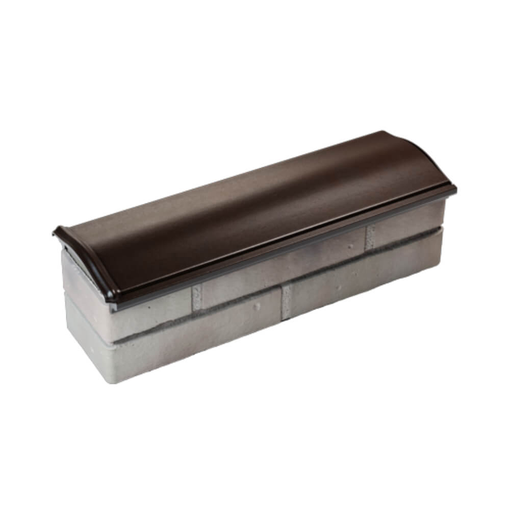 Парапет Zking Монблан Коричневый посадка на 0.5 кирпича (130мм) в Улан-Удэ фото