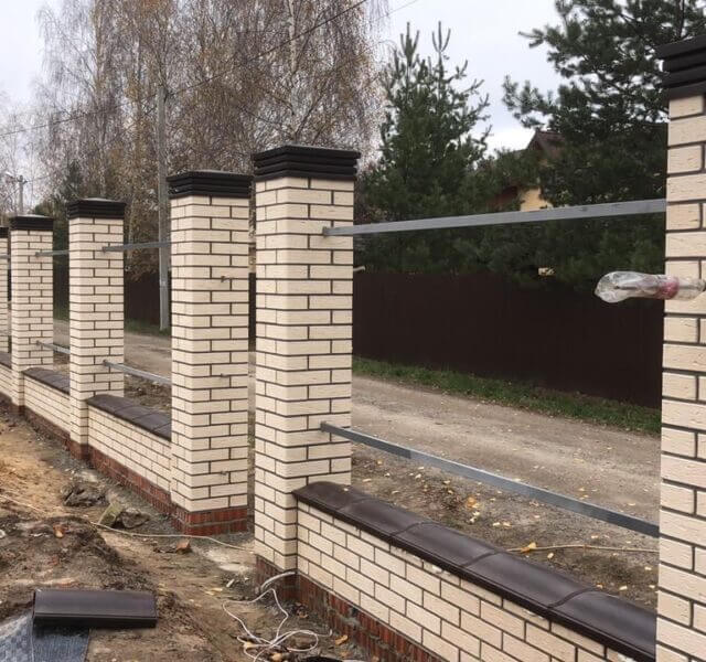 Колпак Zking Бона ХайТек Коричневый на столб 1.5х1.5 кирпича (385х385мм) в Улан-Удэ фото