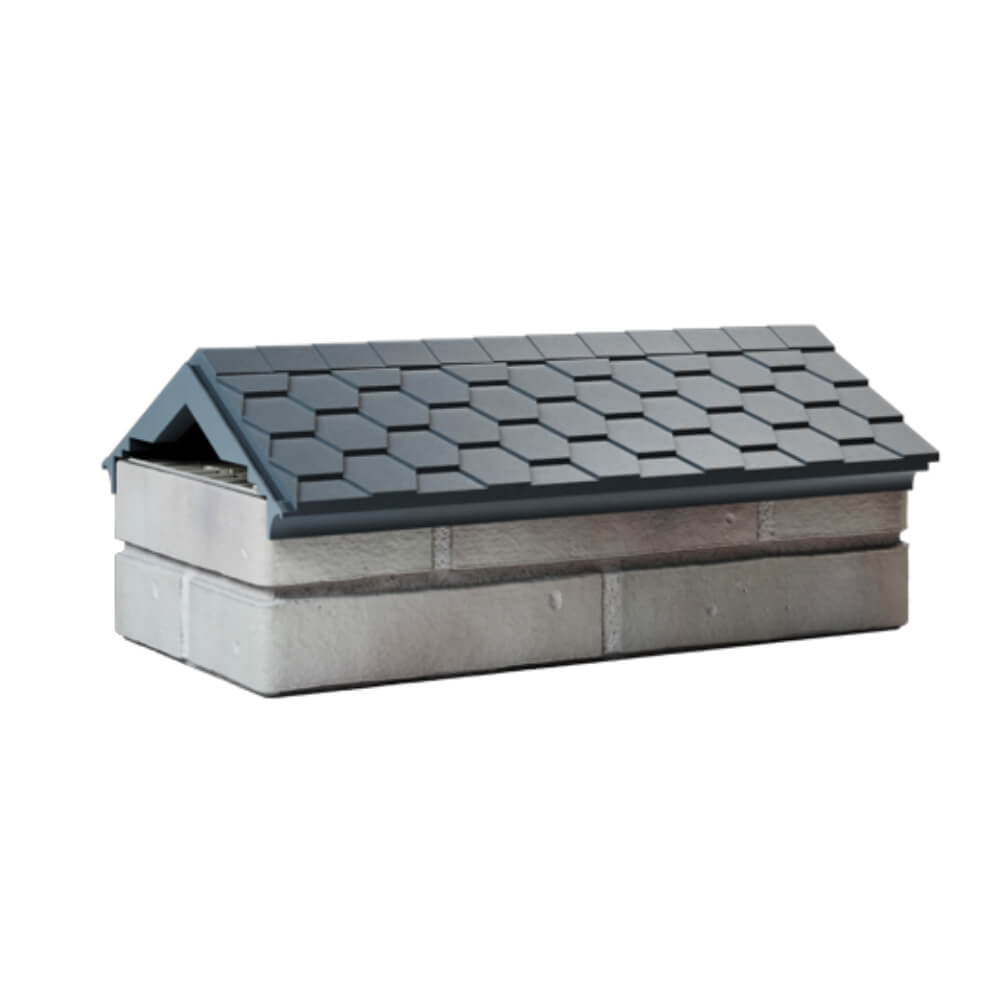 Парапет Zking Эверест Серый с посадкой на 1 кирпич (200/225/255мм) Улан-Удэ фото