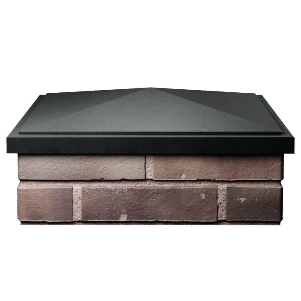 Колпак Zking БонаМоно Черный на столб 2х2 кирпича (515х515, 530х530мм) Улан-Удэ фото