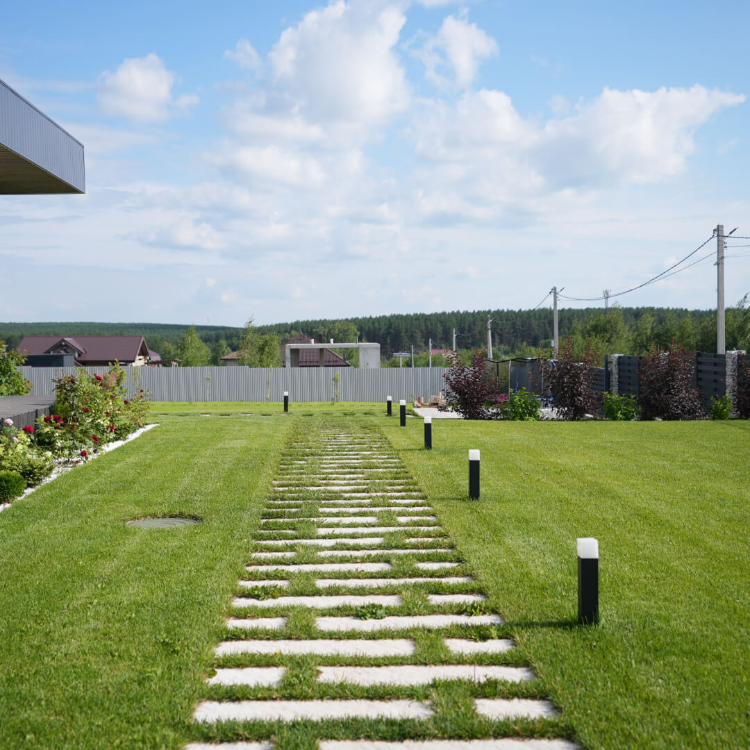 Шаговая плита STONE Светлая Галька 990х330х55мм в Улан-Удэ фото