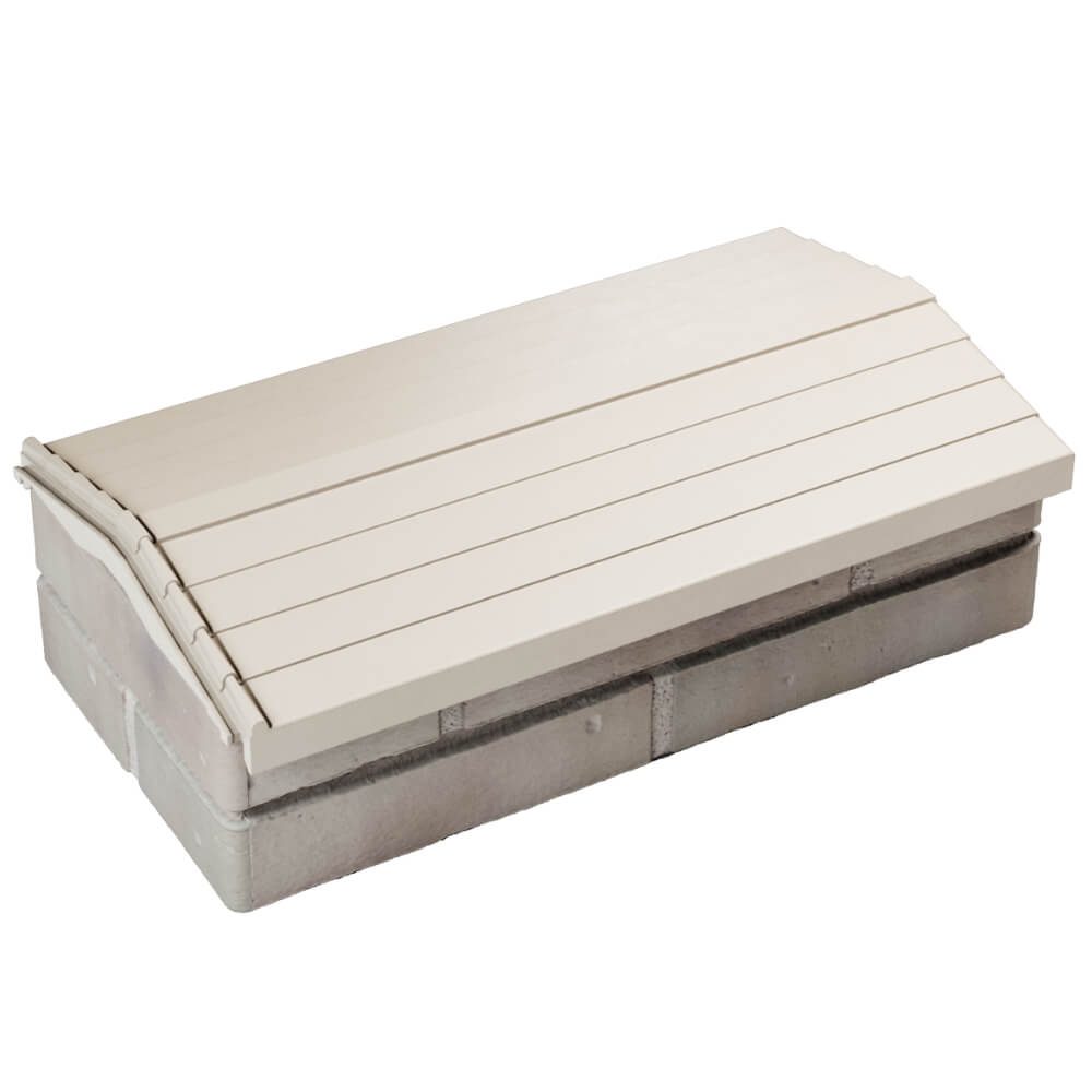 Парапет Zking Бона ХайТек Бежевый с посадкой на 1 кирпич (200/225/255мм) в Улан-Удэ фото