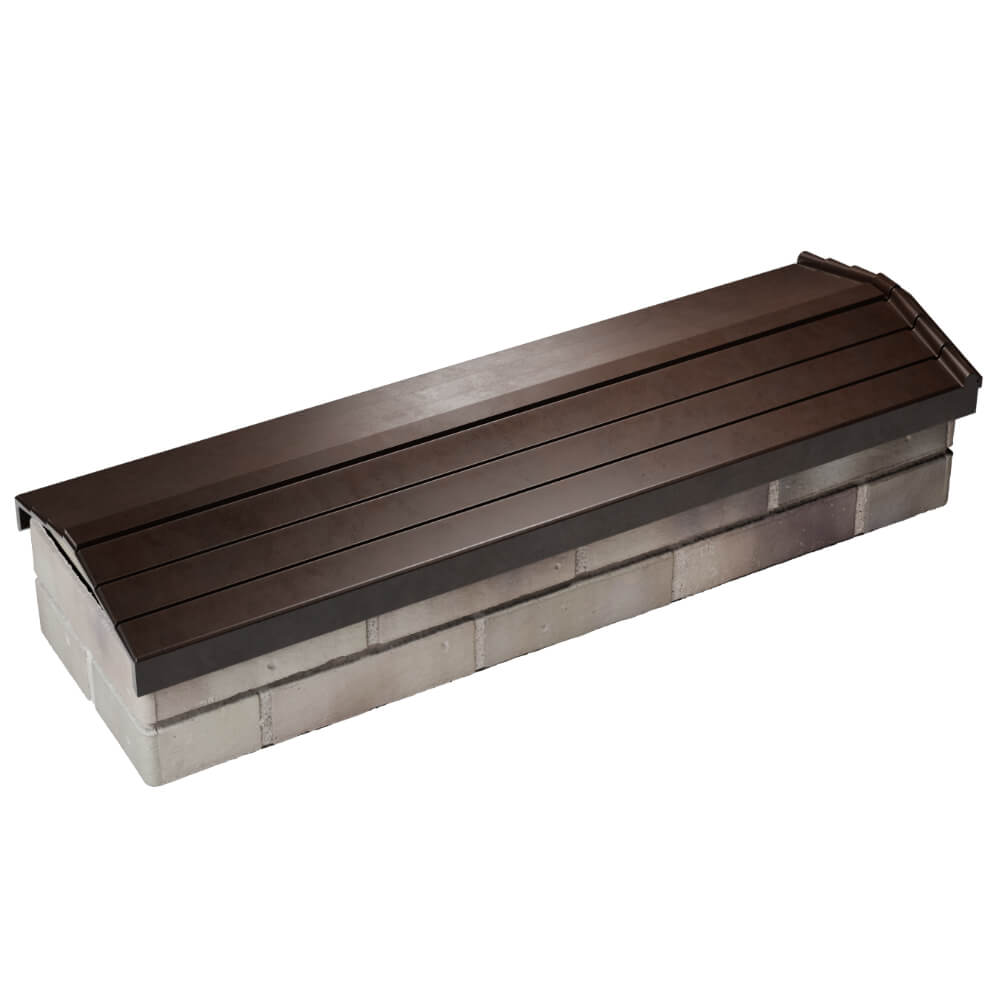 Парапет Zking Бона ХайТек Коричневый посадка на 0.5 кирпича (130мм) в Улан-Удэ фото