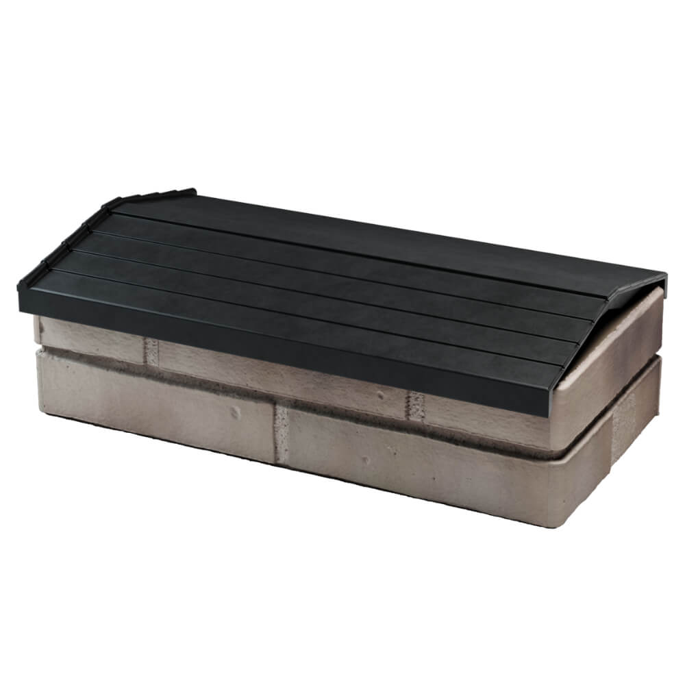 Парапет Zking Бона ХайТек Черный с посадкой на 1 кирпич (200/225/255мм) в Улан-Удэ фото