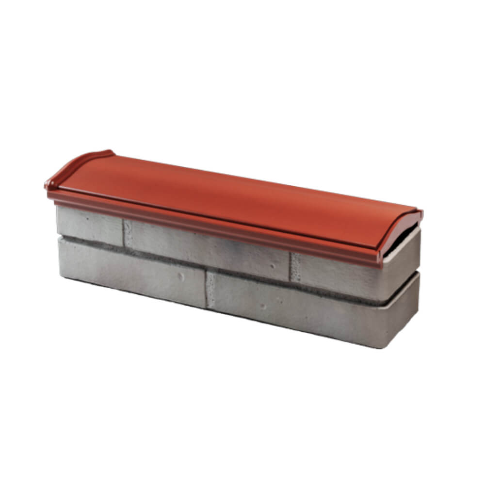 Парапет Zking Монблан Красный посадка на 0.5 кирпича (130мм) в Улан-Удэ фото