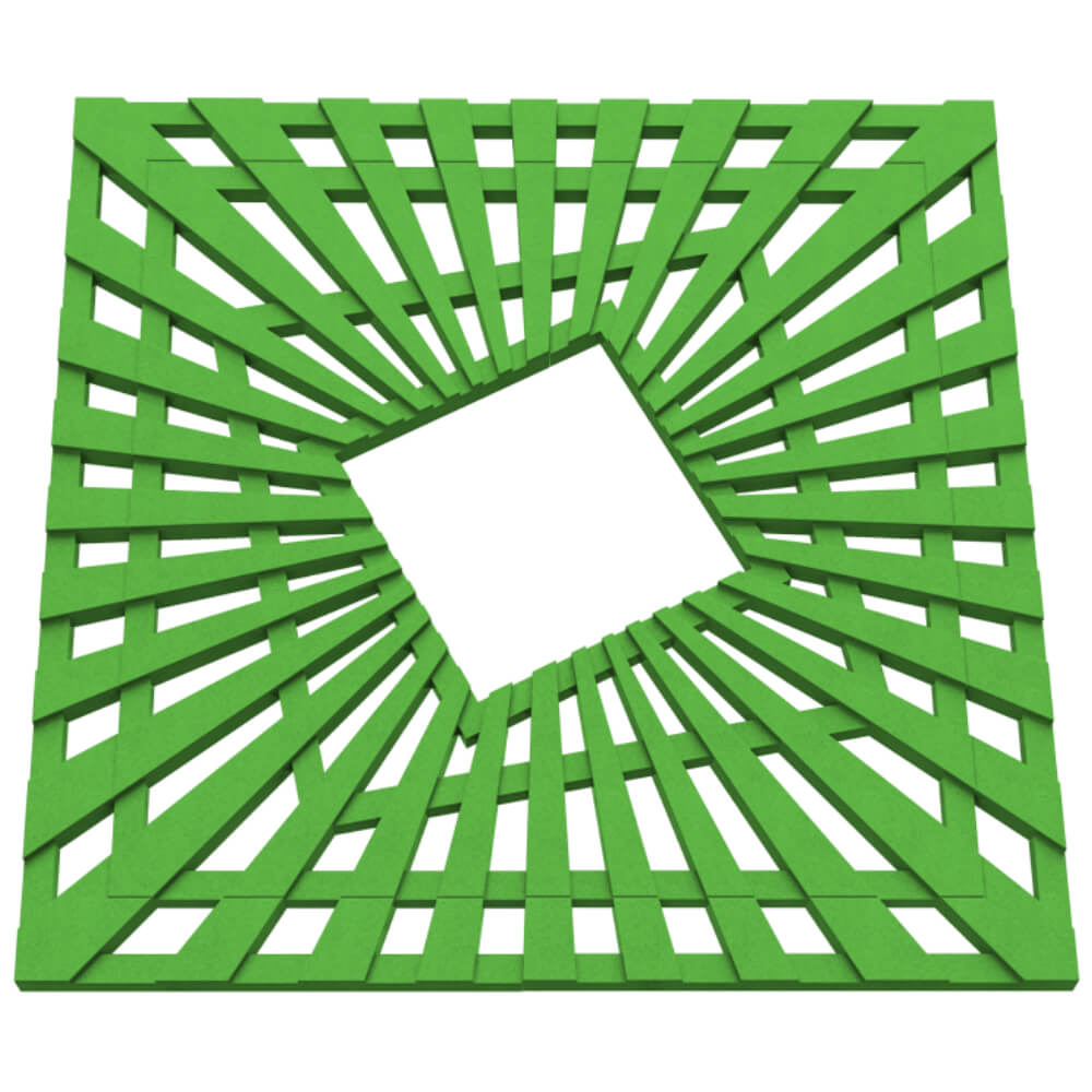 Приствольная решетка для дерева ZKING ATMOSPHERE 1.2х1.2м Зеленая в Улан-Удэ фото