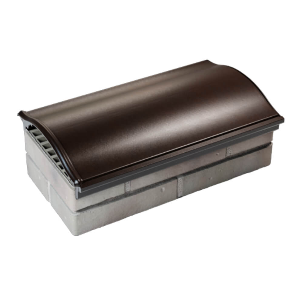 Парапет Zking Монблан Коричневый посадка на 1 кирпич (200/225/255мм) в Улан-Удэ фото