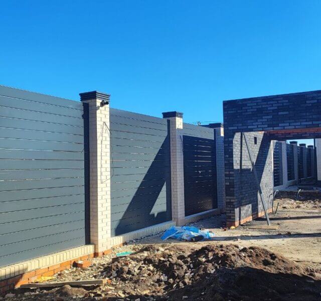 Колпак Zking Бона ХайТек Серый на столб 1.5х1.5 кирпича (385х385мм) в Улан-Удэ фото