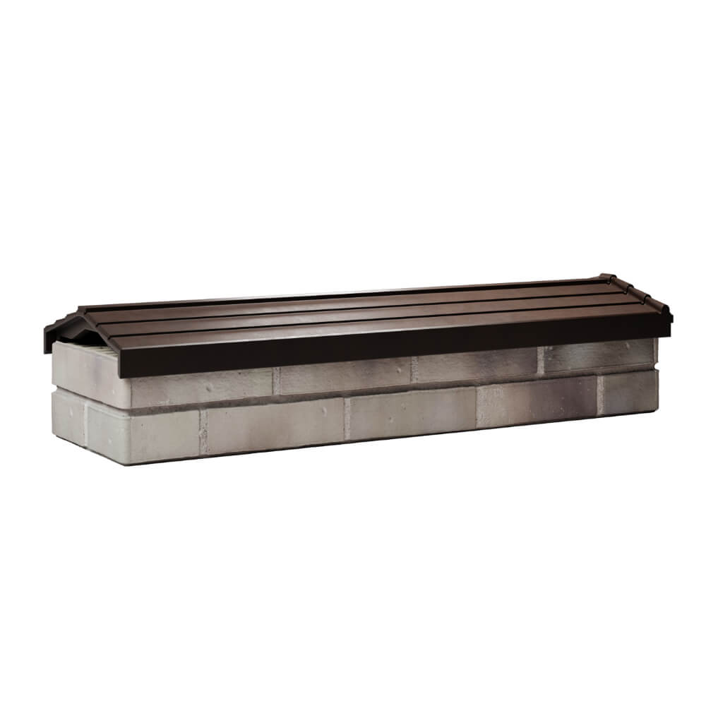 Парапет Zking Бона ХайТек Коричневый посадка на 0.5 кирпича (130мм) Улан-Удэ фото