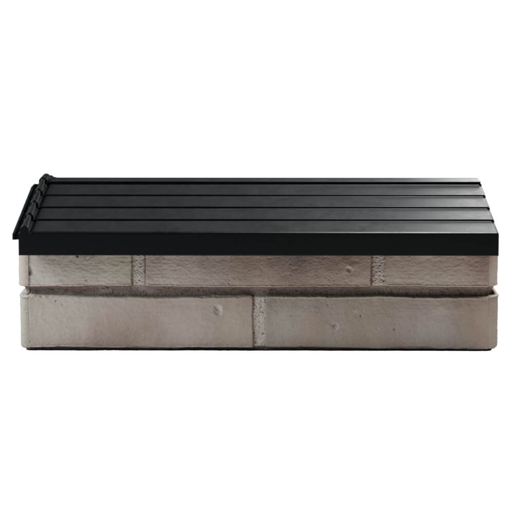 Парапет Zking Бона ХайТек Черный с посадкой на 1 кирпич (200/225/255мм) в Улан-Удэ фото