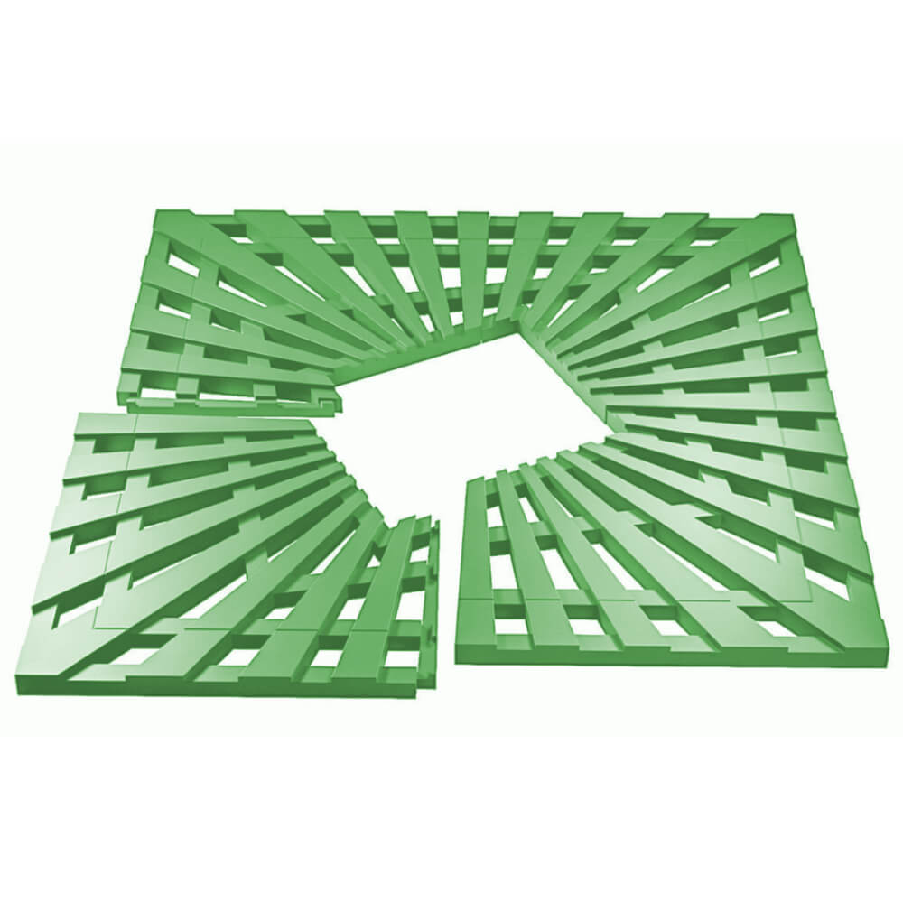 Приствольная решетка для дерева ZKING ATMOSPHERE 1.2х1.2м Зеленая в Улан-Удэ фото