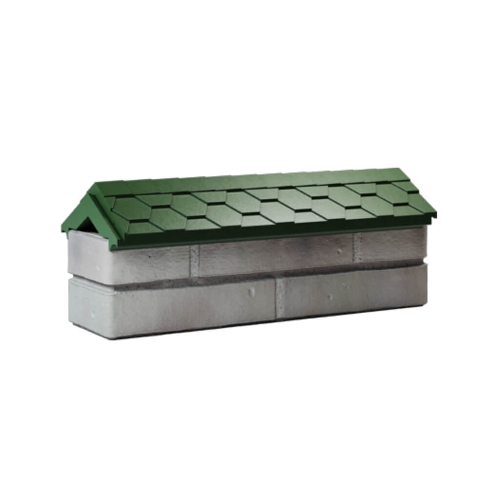 Парапет Zking Эверест Зеленый с посадкой на 0.5 кирпича (130мм) Улан-Удэ фото