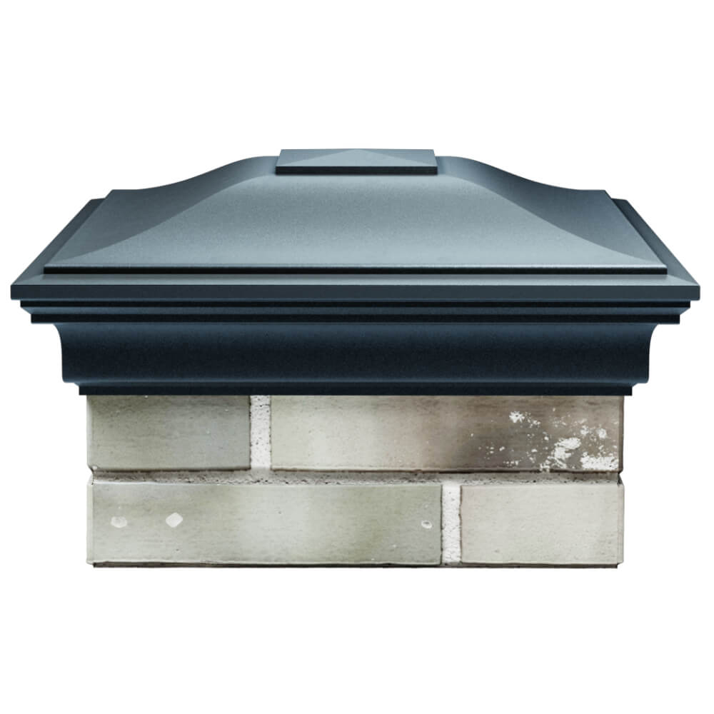 Колпак Zking Монблан Серый на столб 1.5х1.5 кирпича (385х385мм) Улан-Удэ фото