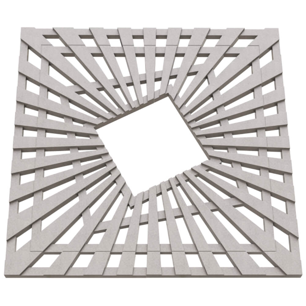 Приствольная решетка для дерева ZKING ATMOSPHERE 1.2х1.2м Бежевая в Улан-Удэ фото