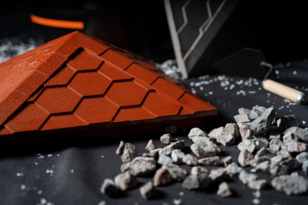 Колпак Zking Эверест Красный на столб 1.5х1.5 кирпича (390х390мм) в Улан-Удэ фото