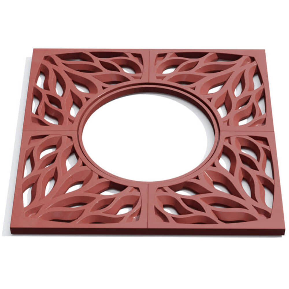 Приствольная решетка для дерева ZKING CRUST 1.2х1.2м Красная Улан-Удэ фото