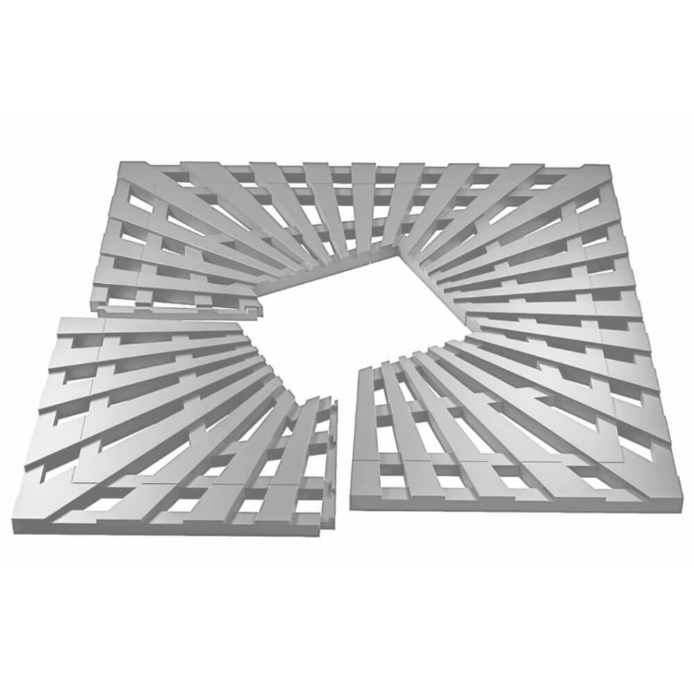 Приствольная решетка для дерева ZKING ATMOSPHERE 1.2х1.2м Бежевая в Улан-Удэ фото