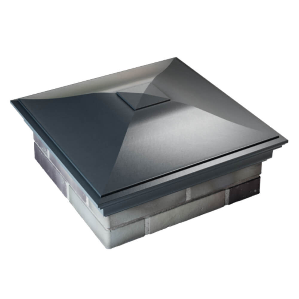 Колпак Zking Монблан Серый на столб 2х2 кирпича (515х515мм) Улан-Удэ фото