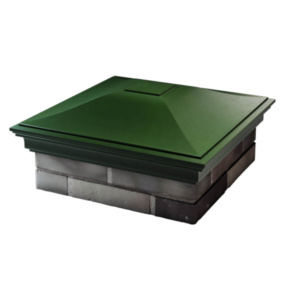 Колпак Zking Монблан Зеленый на столб 2х2 кирпича (515х515мм) в Улан-Удэ фото