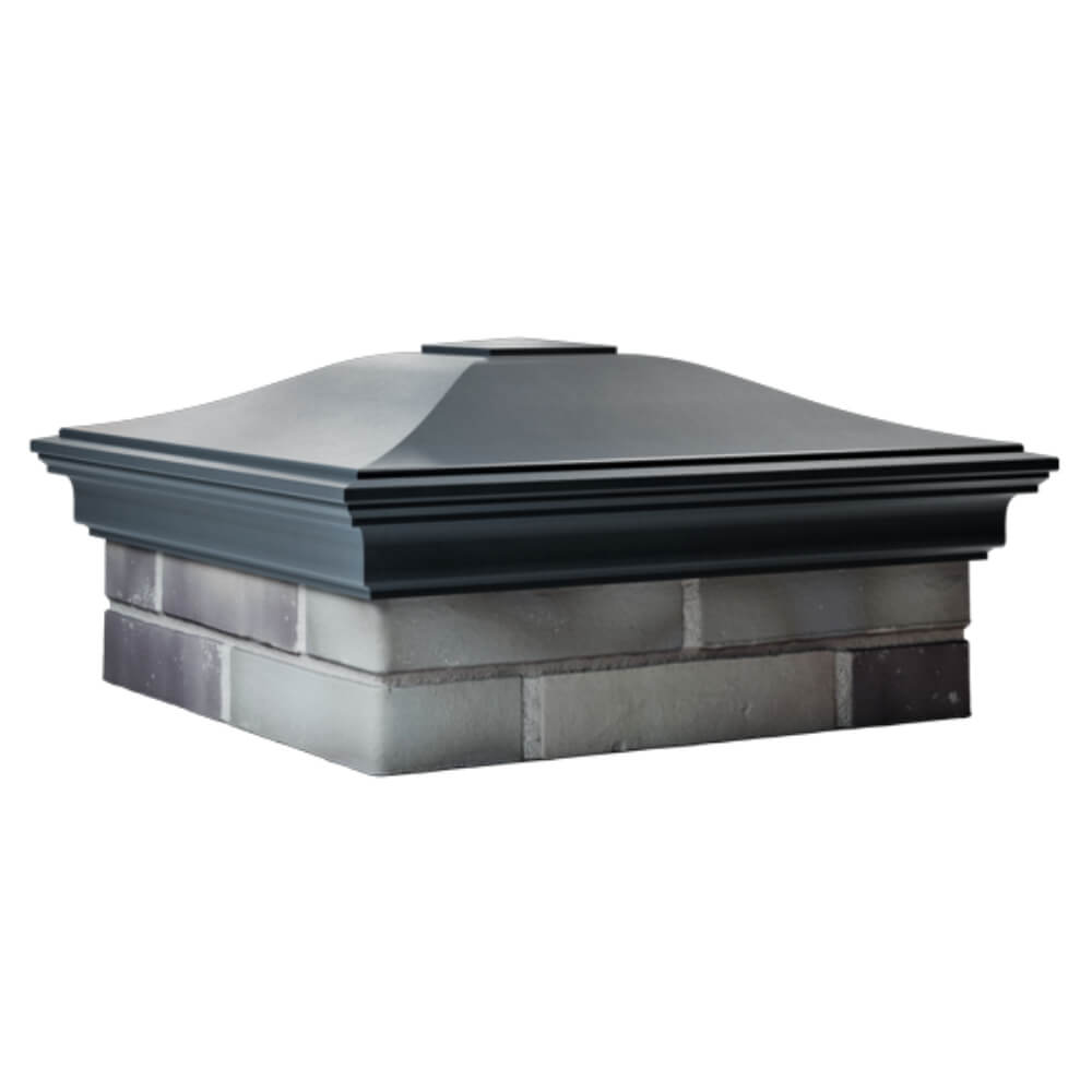 Колпак Zking Монблан Серый на столб 2х2 кирпича (515х515мм) в Улан-Удэ фото