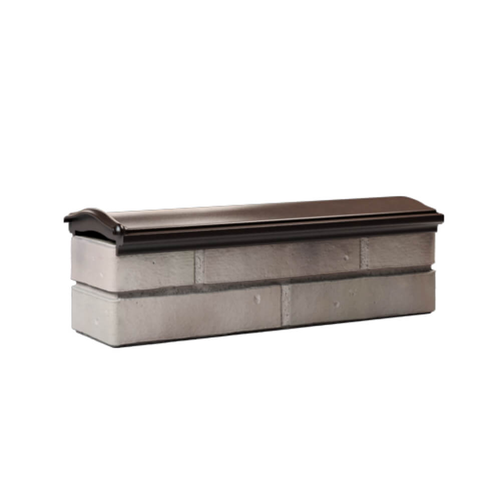 Парапет Zking Монблан Коричневый посадка на 0.5 кирпича (130мм) Улан-Удэ фото