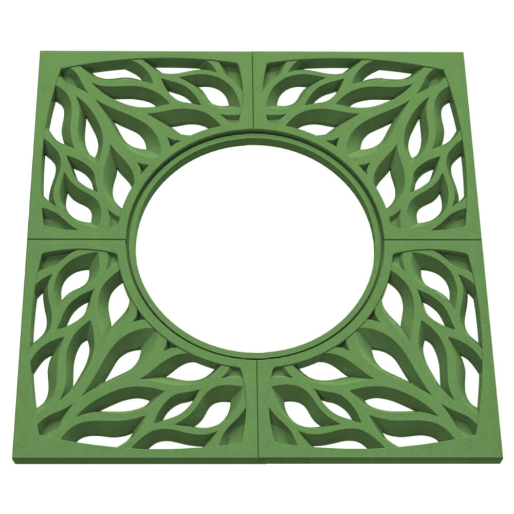 Приствольная решетка для дерева ZKING CRUST 1.2х1.2м Зеленая в Улан-Удэ фото