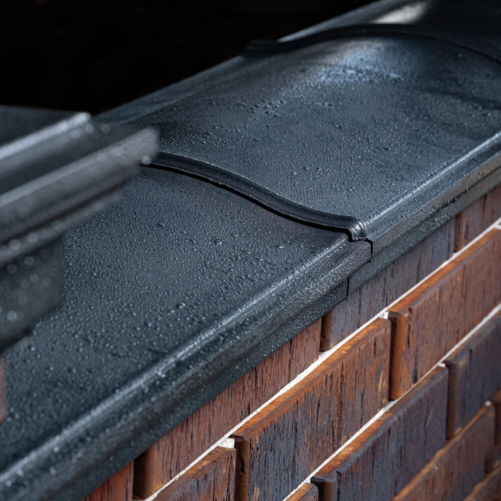 Парапет Zking Монблан Черный посадка на 0.5 кирпича (130мм) в Улан-Удэ фото