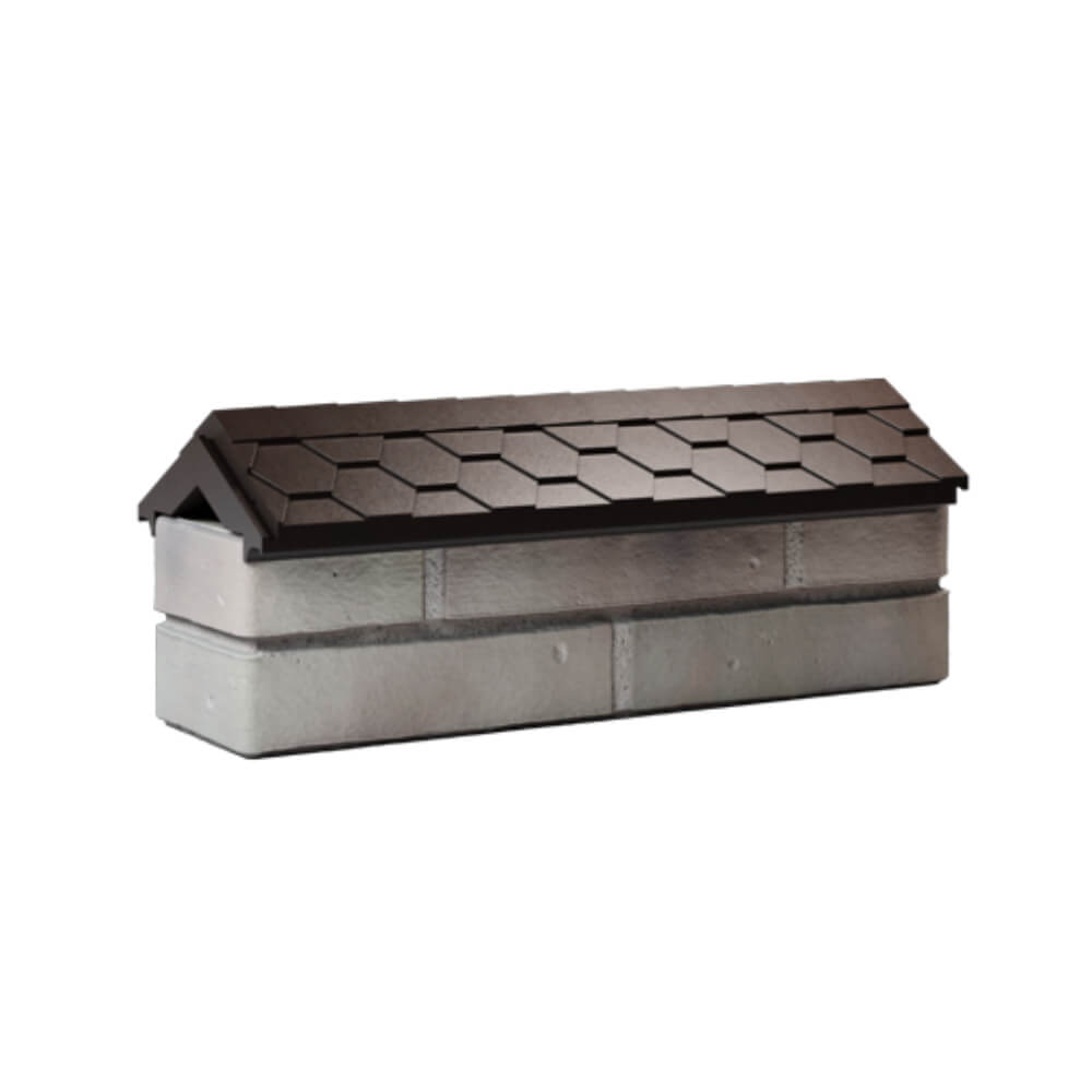 Парапет Zking Эверест Коричневый с посадкой на 0.5 кирпича (130мм) Улан-Удэ фото