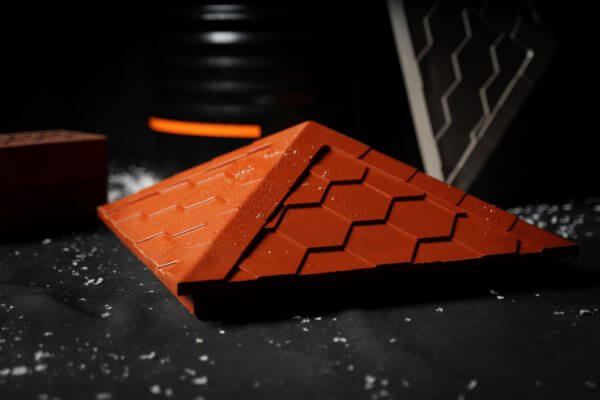 Колпак Zking Эверест Красный на столб 1.5х1.5 кирпича (390х390мм) в Улан-Удэ фото