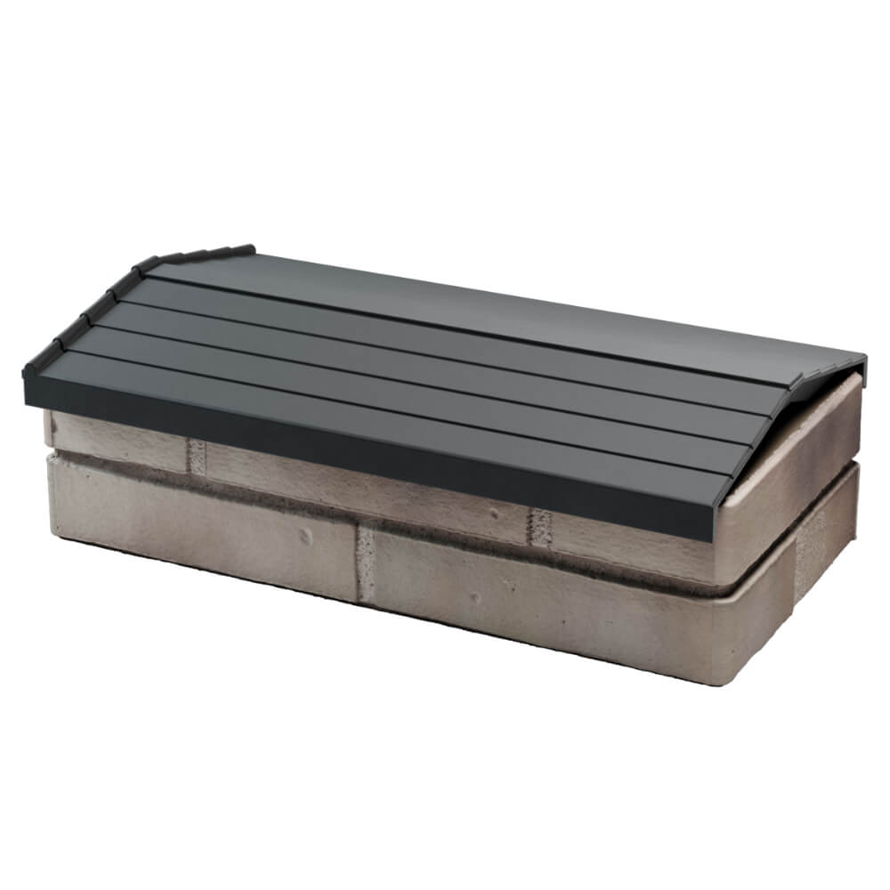 Парапет Zking Бона ХайТек Серый с посадкой на 1 кирпич (200/225/255мм) в Улан-Удэ фото