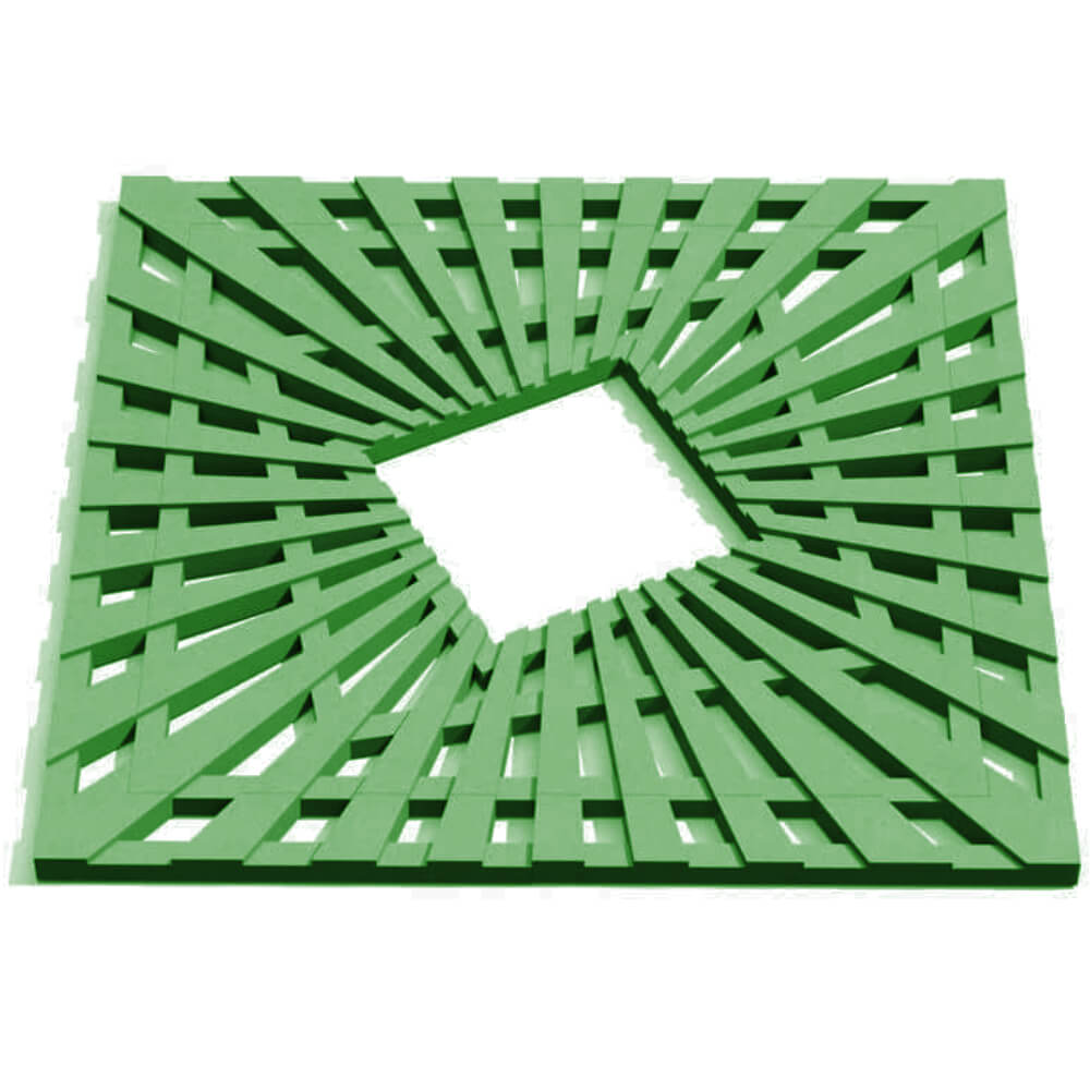 Приствольная решетка для дерева ZKING ATMOSPHERE 1.2х1.2м Зеленая Улан-Удэ фото