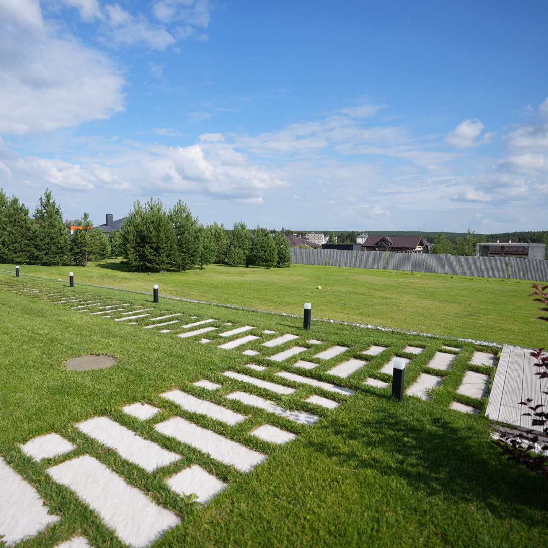 Шаговая плита STONE Светлая Галька 990х330х55мм в Улан-Удэ фото