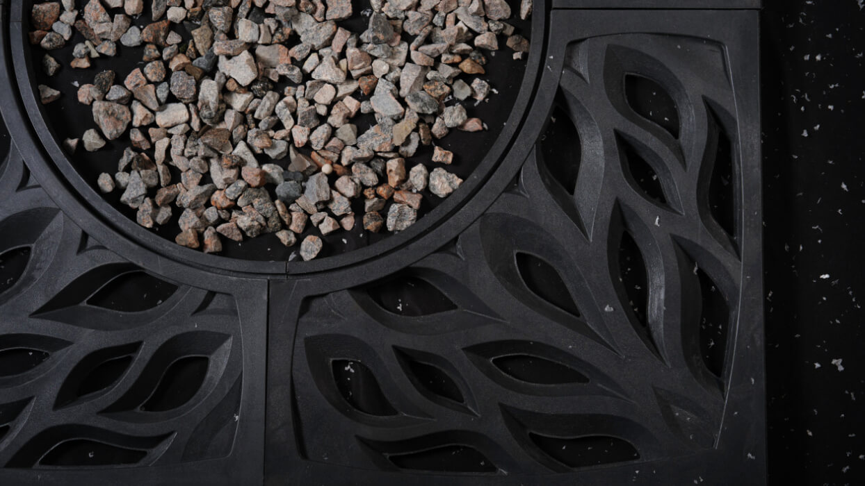 Приствольная решетка для дерева ZKING CRUST 1.2х1.2м Черная в Улан-Удэ фото