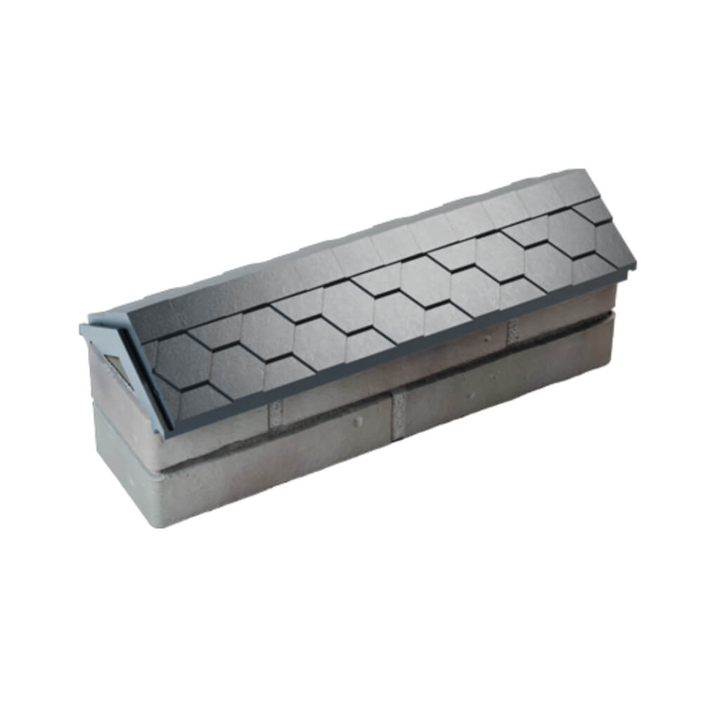 Парапет Zking Эверест Серый с посадкой на 0.5 кирпича (130мм) в Улан-Удэ фото